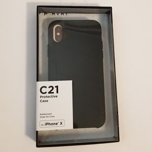 MVMT C21 iPhone X Black Case NWT